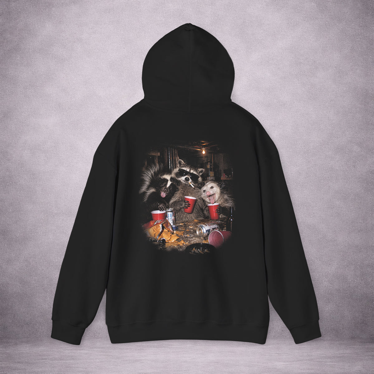 BANDIT-AFTER-HOURS-CUPS-UP-CURFEW-DOWN-9D9195-CLASSIC-FLEECE-HOODIE-BLACK-BACK-02
