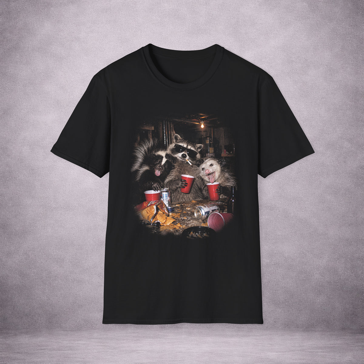 BANDIT-AFTER-HOURS-CUPS-UP-CURFEW-DOWN-9D9195-ESSENTIAL-TEE-BLACK-FRONT-01