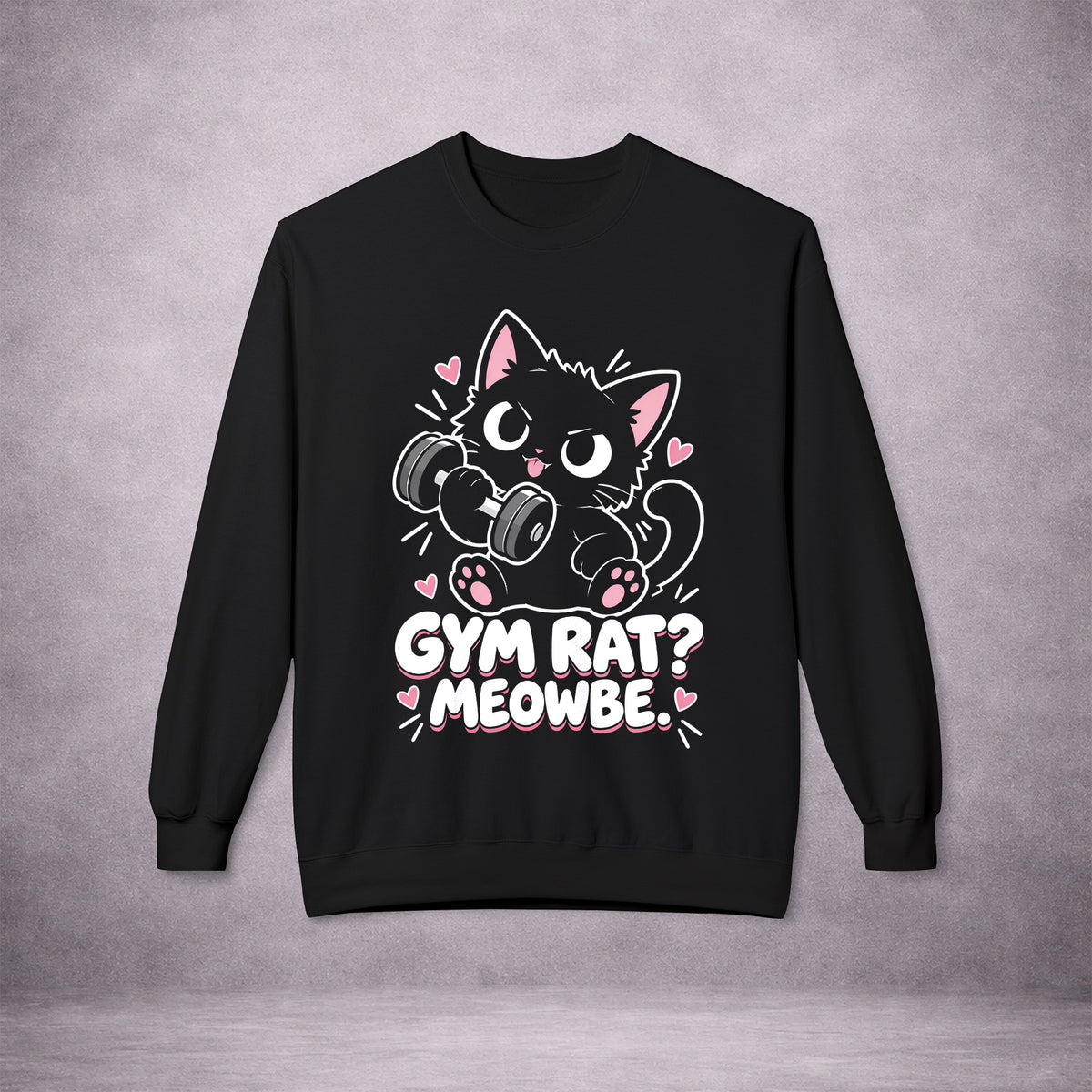BARBELL-KITTY-GYM-RAT-MEOWBE-AAD3BB-SOFTSTYLE-CREWNECK-EU-BLACK-FRONT-01