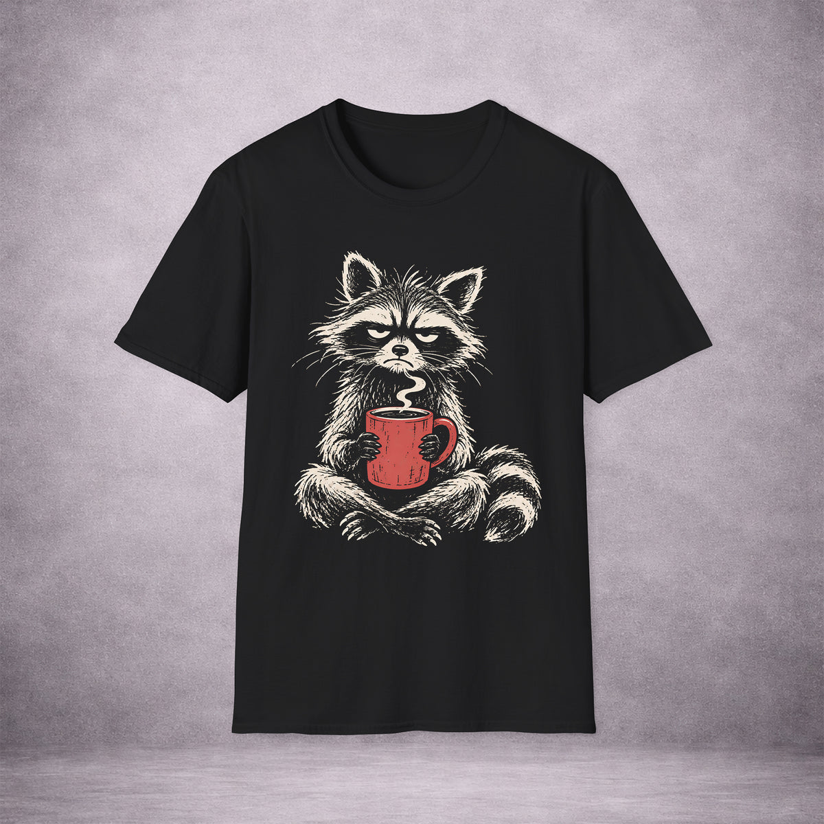 CAFFEINE-RACCOON-NOT-A-MORNING-MAMMAL-DC5265-ESSENTIAL-TEE-BLACK-FRONT-01