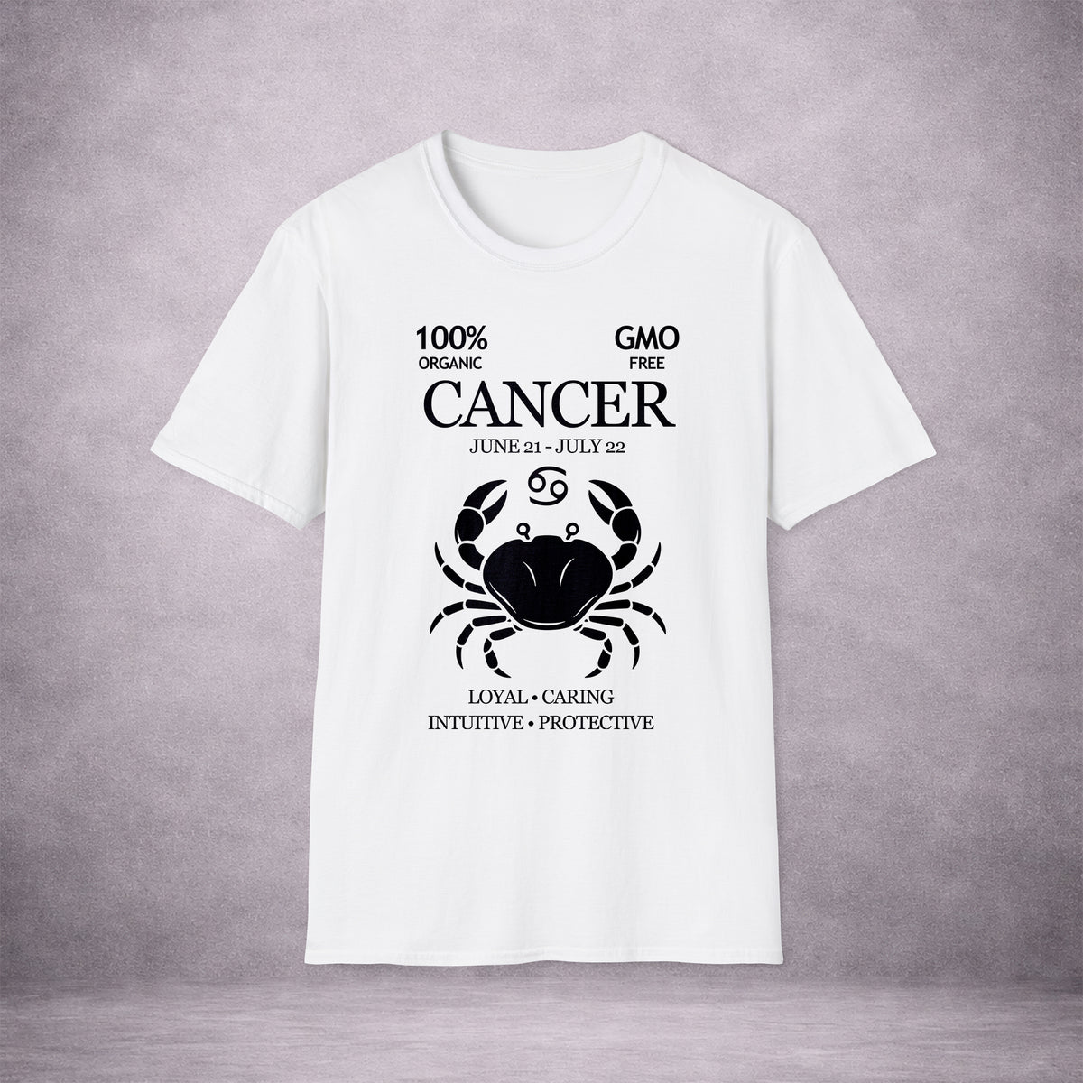 CANCER-THE-CRAB-40B7EB-ESSENTIAL-TEE-WHITE-FRONT-INK-BLACK-01