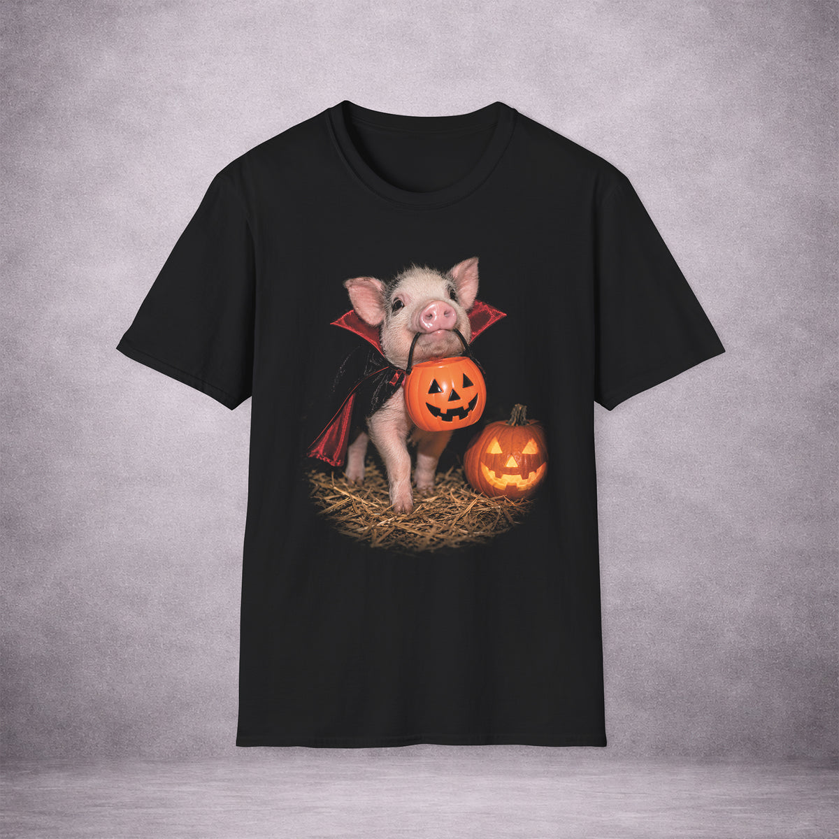 COUNT-SNOUTULA-48BF34-ESSENTIAL-TEE-BLACK-FRONT-01
