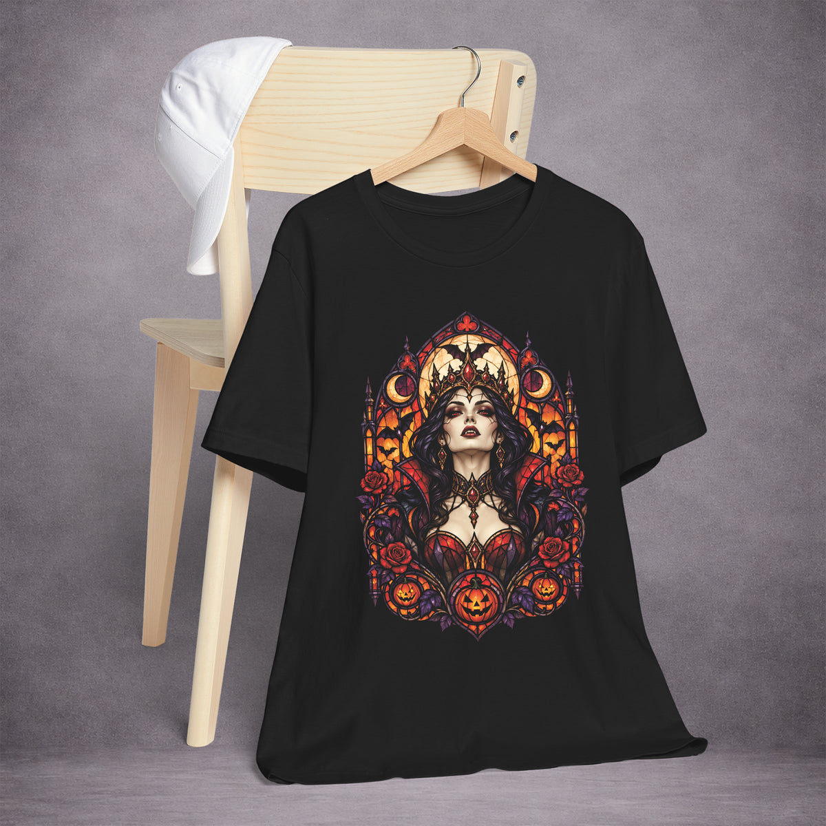CRIMSON-CHAPEL-THE-NIGHT-KEEPS-HER-CROWN-249DF4-ESSENTIAL-TEE-BLACK-FRONT-02