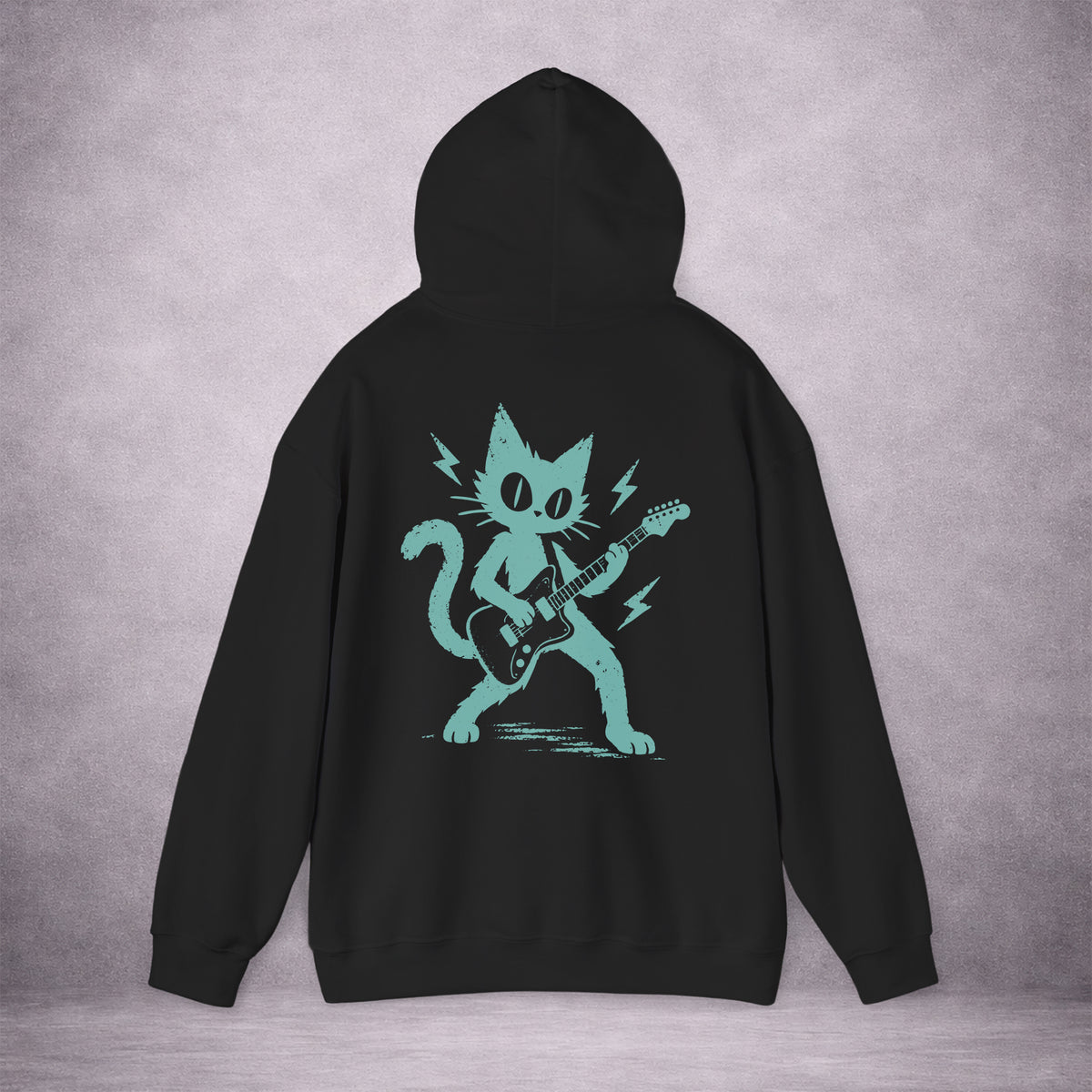 FUZZ-CAT-ONE-MORE-ENCORE-E36C7B-CLASSIC-FLEECE-HOODIE-BLACK-BACK-02