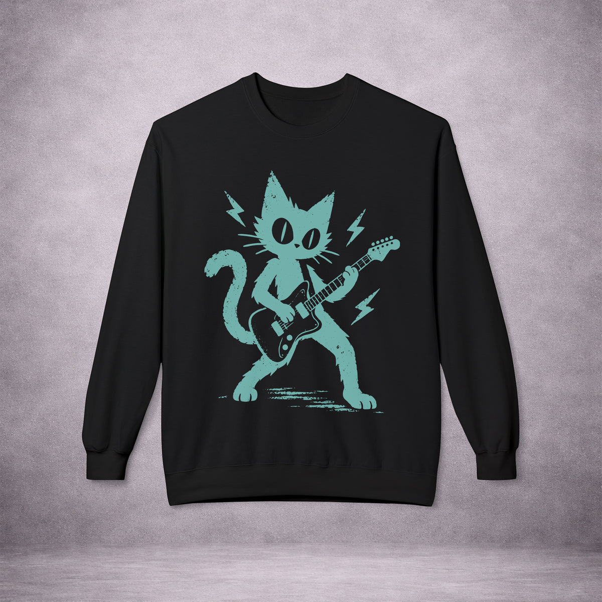 FUZZ-CAT-ONE-MORE-ENCORE-E36C7B-SOFTSTYLE-CREWNECK-EU-BLACK-FRONT-01