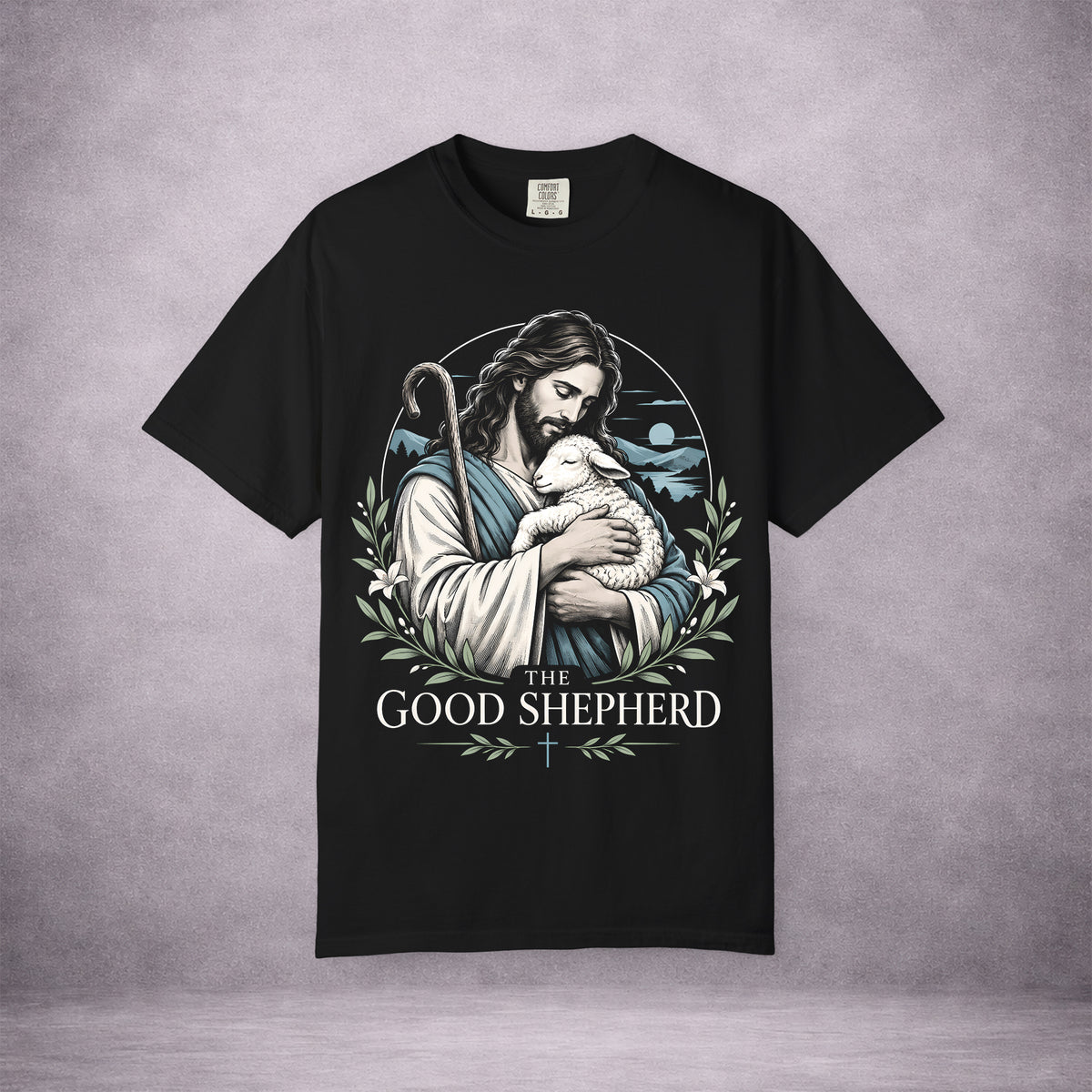 GOOD-SHEPHERD-GENTLE-HANDS-7E950D-VINTAGE-WASH-TEE-BLACK-FRONT-01