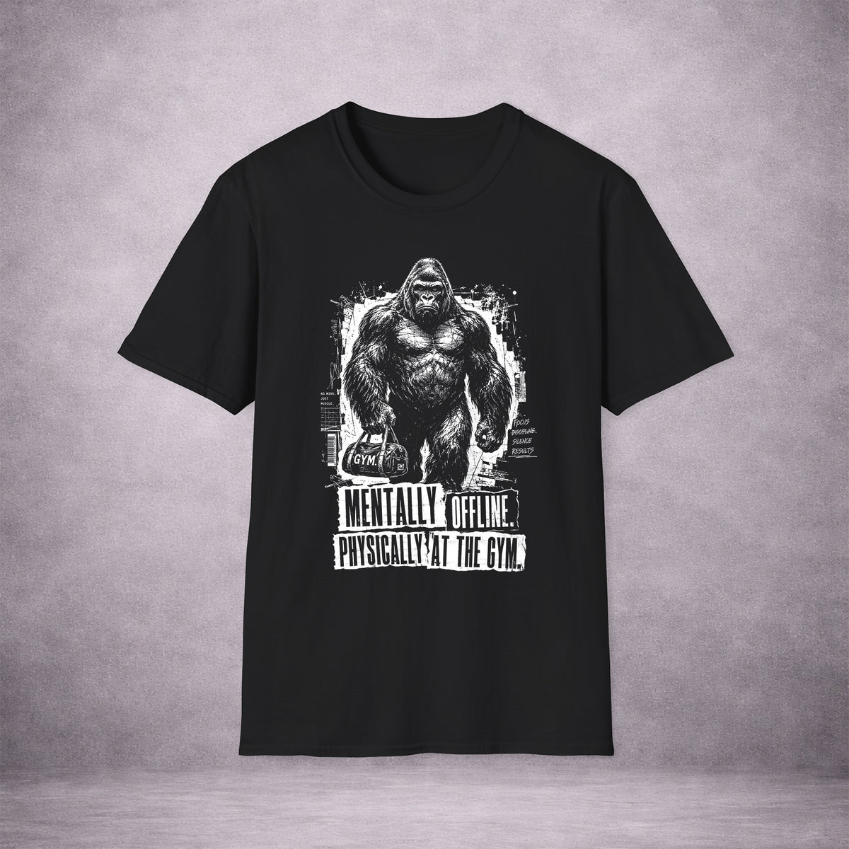 GORILLA-UNPLUGGED-43E6D2-ESSENTIAL-TEE-BLACK-FRONT-01