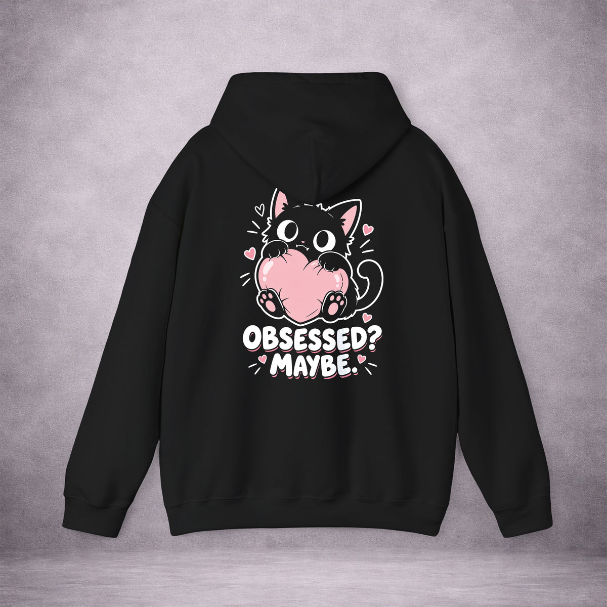 HEART-HOARDER-OBSESSED-MAYBE-C45A1E-CLASSIC-FLEECE-HOODIE-BLACK-BACK-01