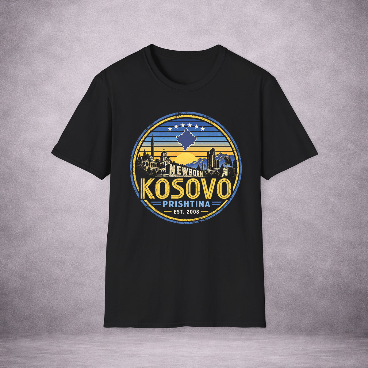 KOSOVO-CALLING-ROOTS-THAT-TRAVEL-3209AB-ESSENTIAL-TEE-BLACK-FRONT-01