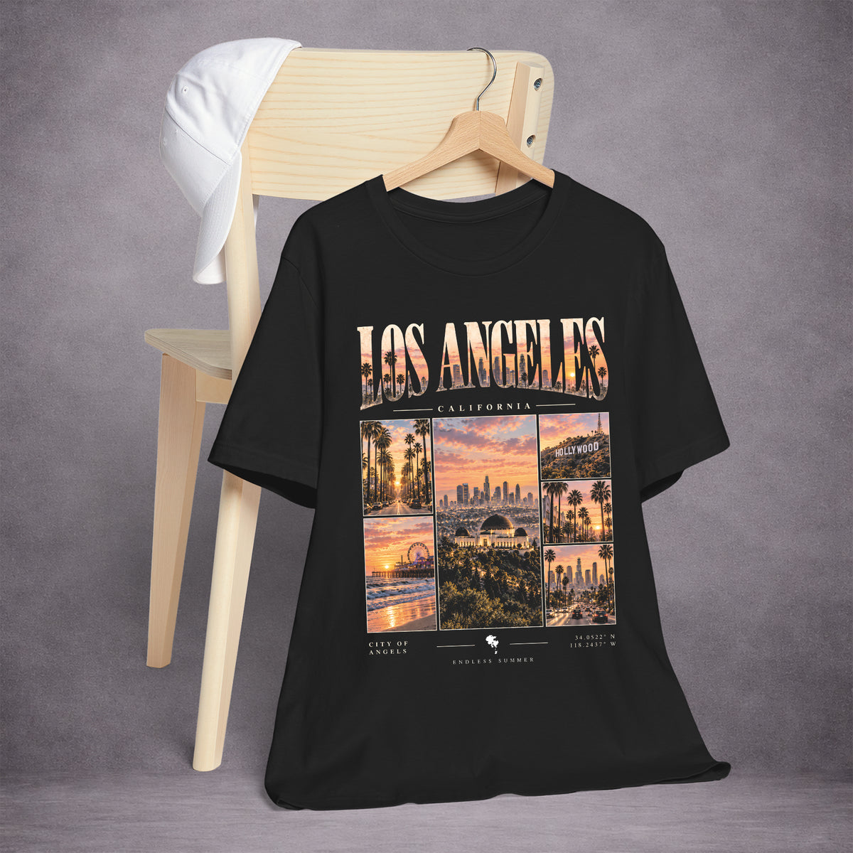 LOS-ANGELES-AFTERGLOW-ENDLESS-SUMMER-E2DBFD-ESSENTIAL-TEE-BLACK-FRONT-02