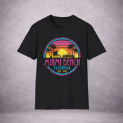 MIAMI-SUNDOWN-RUNNING-ON-BEACH-TIME-DF44C8-ESSENTIAL-TEE-BLACK-FRONT-01