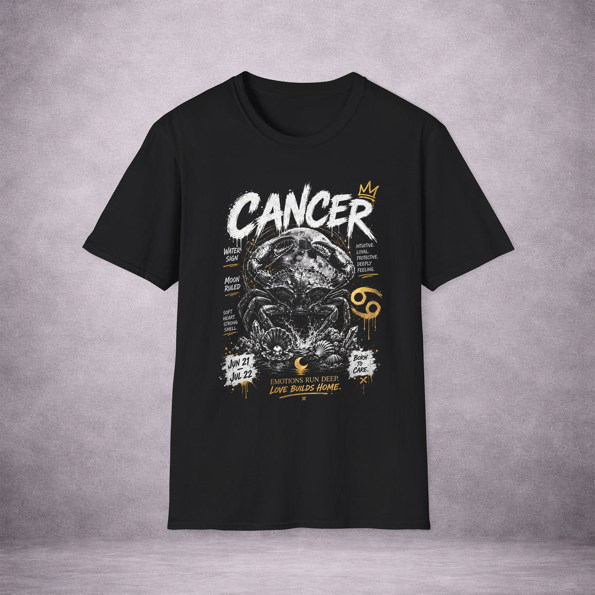 MOON-RULED-CANCER-F3F3DD-ESSENTIAL-TEE-BLACK-FRONT-01