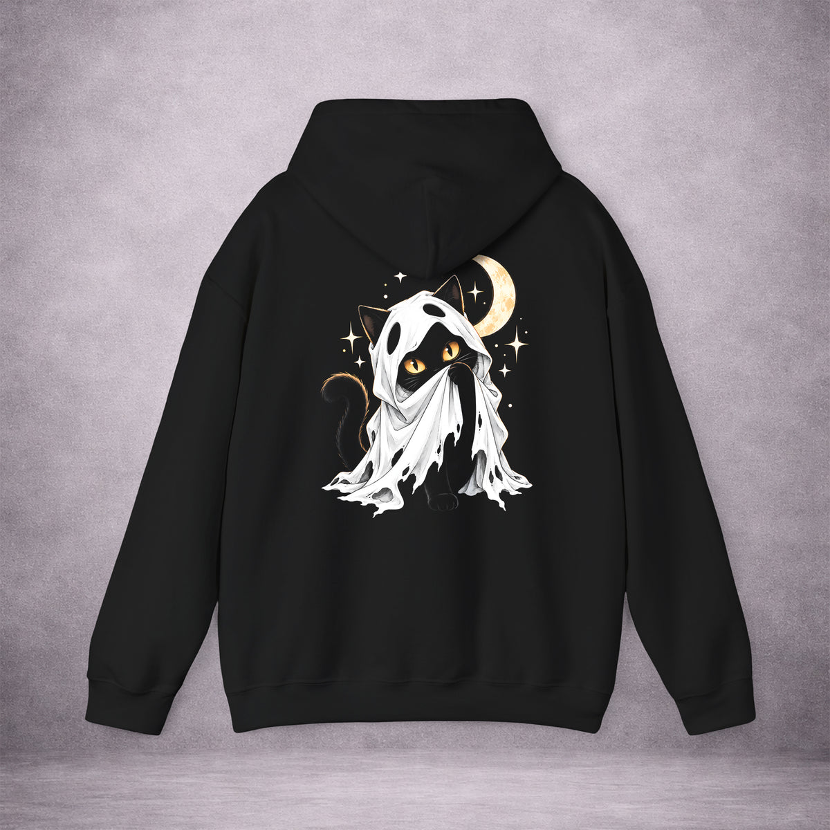 MOONVEIL-FAMILIAR-TOO-CURIOUS-FOR-THE-AFTERLIFE-892FEC-CLASSIC-FLEECE-HOODIE-BLACK-BACK-01