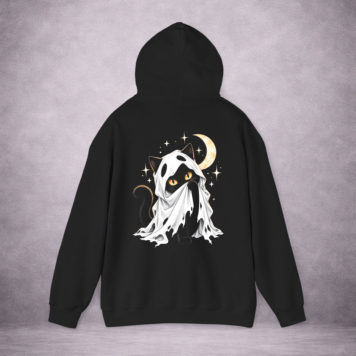 MOONVEIL-FAMILIAR-TOO-CURIOUS-FOR-THE-AFTERLIFE-892FEC-CLASSIC-FLEECE-HOODIE-BLACK-BACK-02
