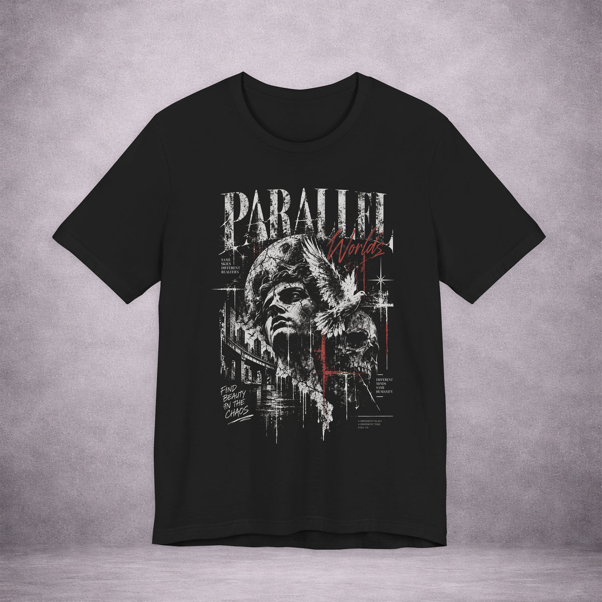 PARALLEL-WORLDS-SAME-SKIES-11443C-PREMIUM-JERSEY-TEE-BLACK-FRONT-01