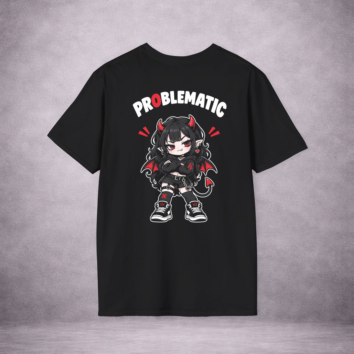 PROBLEMATIC-IMP-TROUBLE-LOOKS-GOOD-ON-YOU-45337B-ESSENTIAL-TEE-BLACK-BACK-01