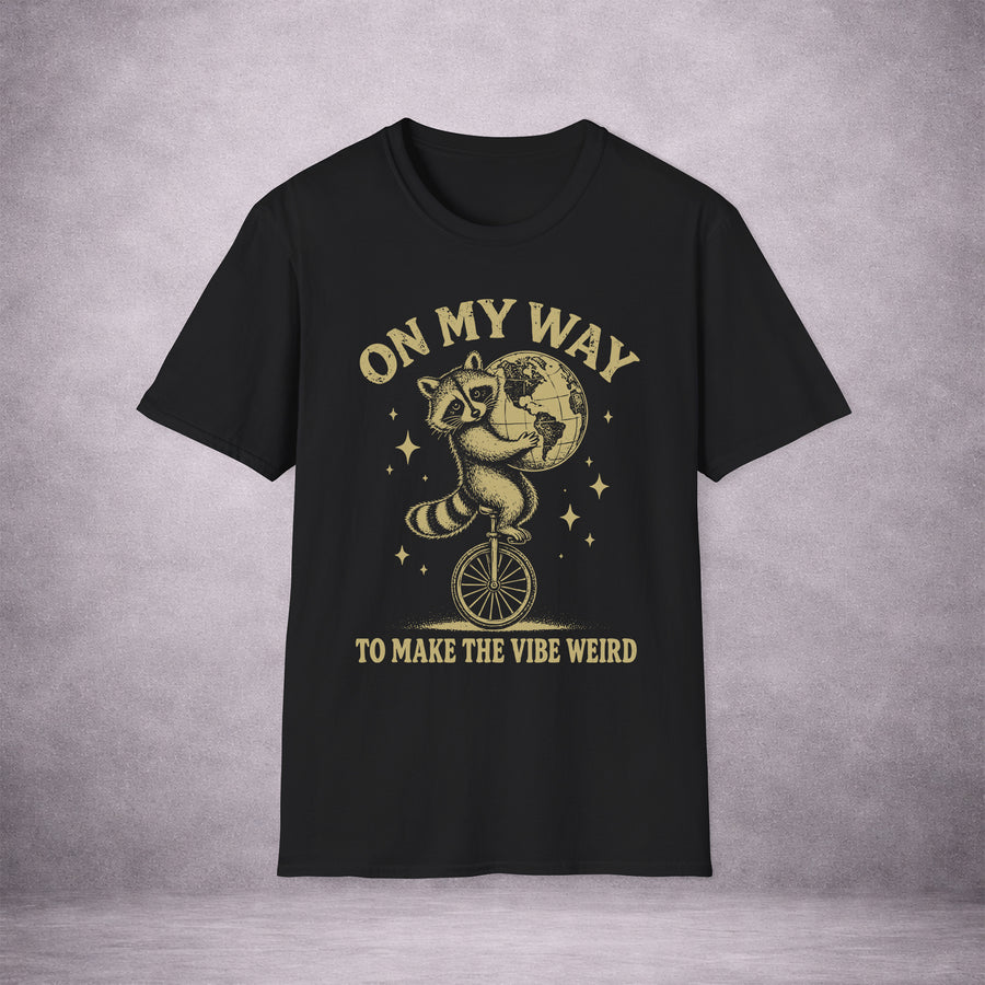 Raccoon on One Wheel | Make the Vibe Weird