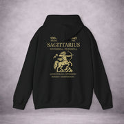 SAGITTARIUS-THE-ARCHER-E26C59-CLASSIC-FLEECE-HOODIE-BLACK-BACK-INK-GOLD-01