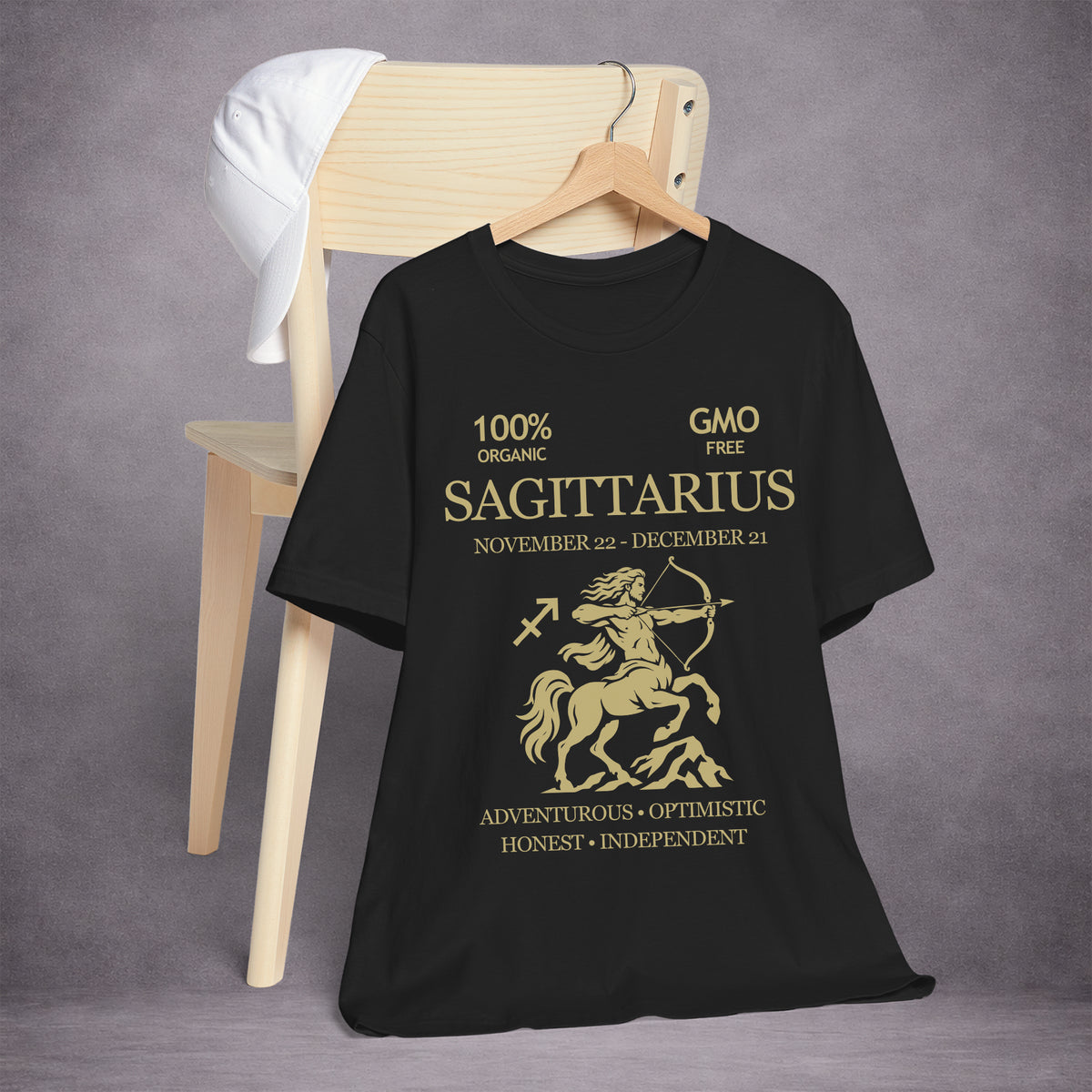 SAGITTARIUS-THE-ARCHER-E26C59-ESSENTIAL-TEE-BLACK-FRONT-INK-GOLD-02