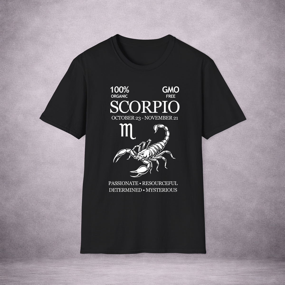 SCORPIO-THE-SCORPION-F2BC91-ESSENTIAL-TEE-BLACK-FRONT-INK-WHITE-01