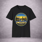 STOCKHOLM-AFTERGLOW-THE-NORTH-HOLDS-ITS-GROUND-2A86A2-ESSENTIAL-TEE-BLACK-FRONT-01