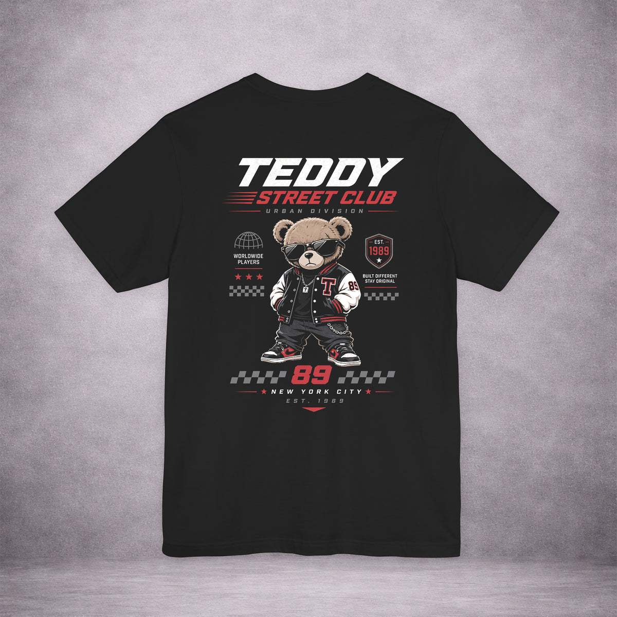 TEDDY-STREET-CLUB-40274D-PREMIUM-JERSEY-TEE-BLACK-BACK-01
