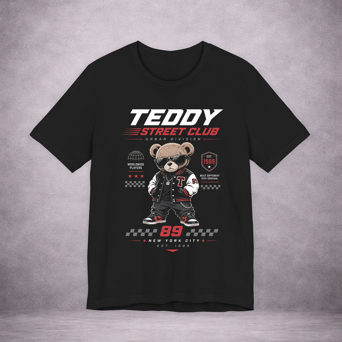 TEDDY-STREET-CLUB-40274D-PREMIUM-JERSEY-TEE-BLACK-FRONT-01
