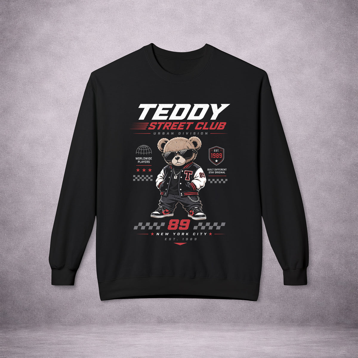 TEDDY-STREET-CLUB-40274D-SOFTSTYLE-CREWNECK-EU-BLACK-FRONT-01