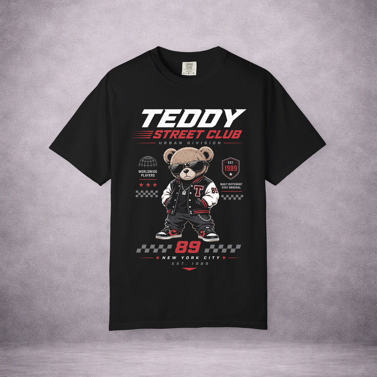 TEDDY-STREET-CLUB-40274D-VINTAGE-WASH-TEE-BLACK-FRONT-01