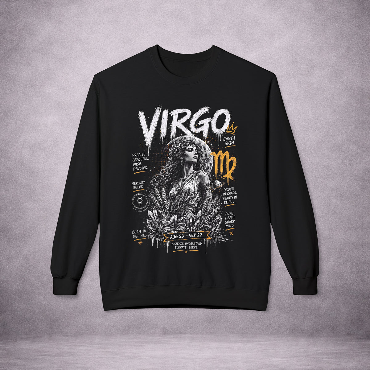 VIRGO-OF-THE-HARVEST-8E1D74-SOFTSTYLE-CREWNECK-EU-BLACK-FRONT-01