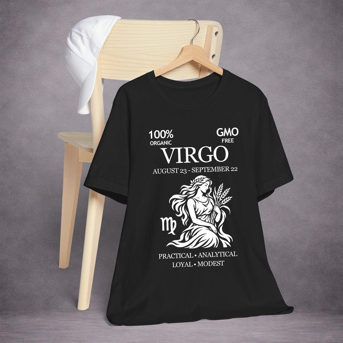 VIRGO-THE-MAIDEN-106DFA-ESSENTIAL-TEE-BLACK-FRONT-INK-WHITE-02