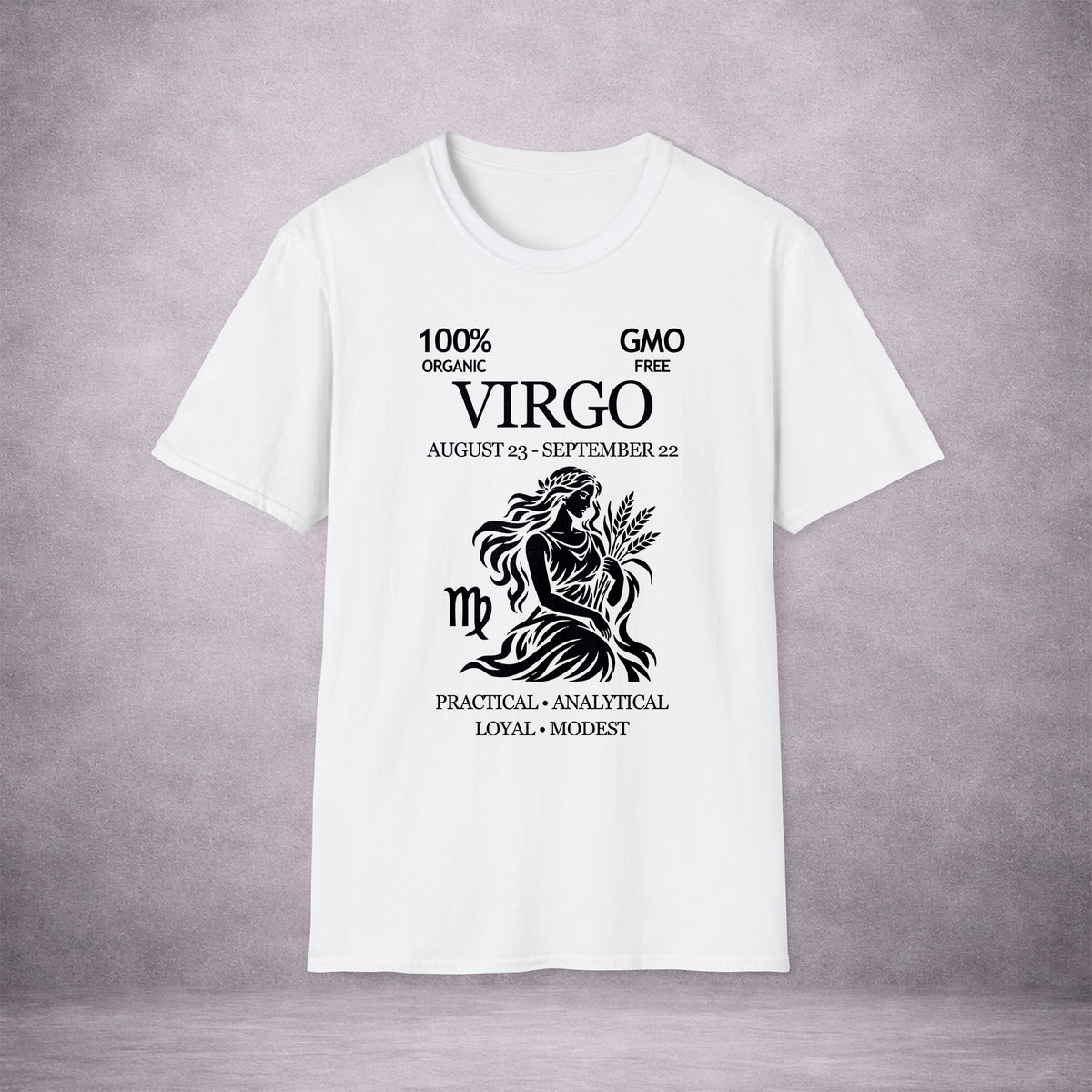 VIRGO-THE-MAIDEN-106DFA-ESSENTIAL-TEE-WHITE-FRONT-INK-BLACK-01