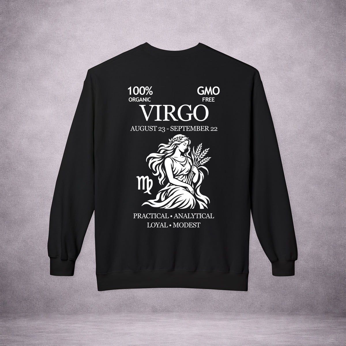 VIRGO-THE-MAIDEN-106DFA-SOFTSTYLE-CREWNECK-EU-BLACK-BACK-INK-WHITE-01